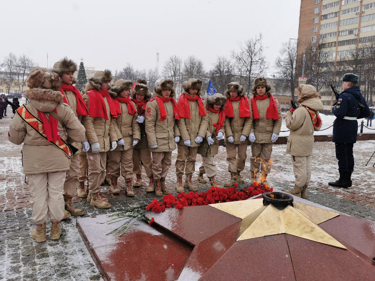 Подольск, возложения,