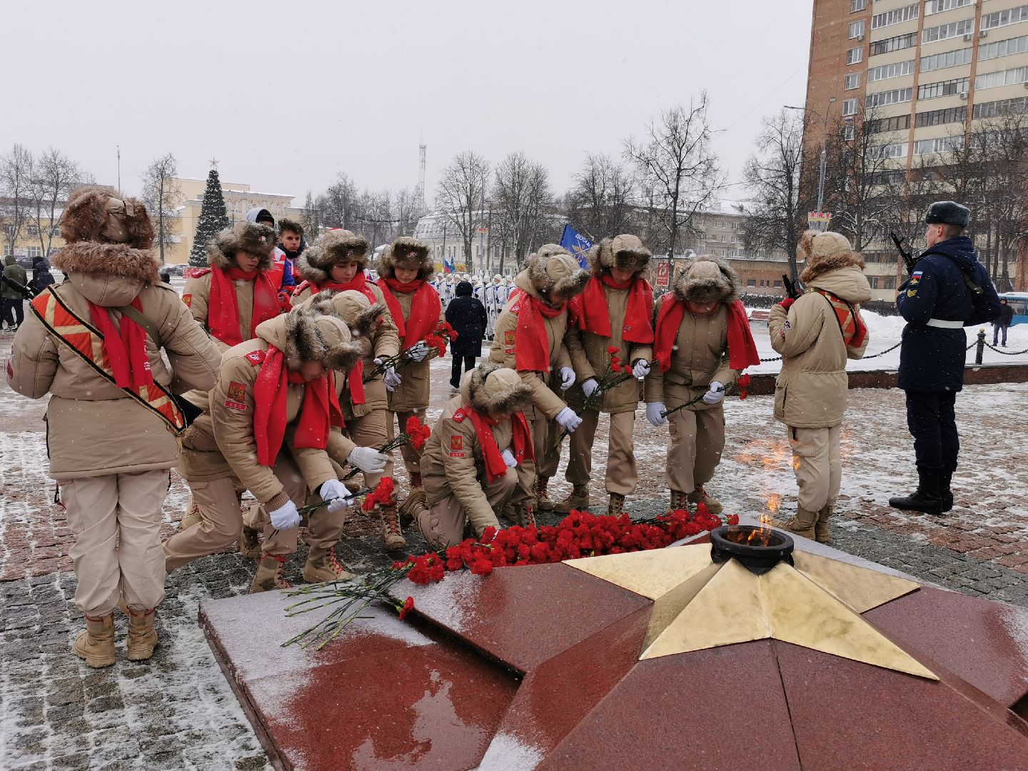Подольск, возложения,