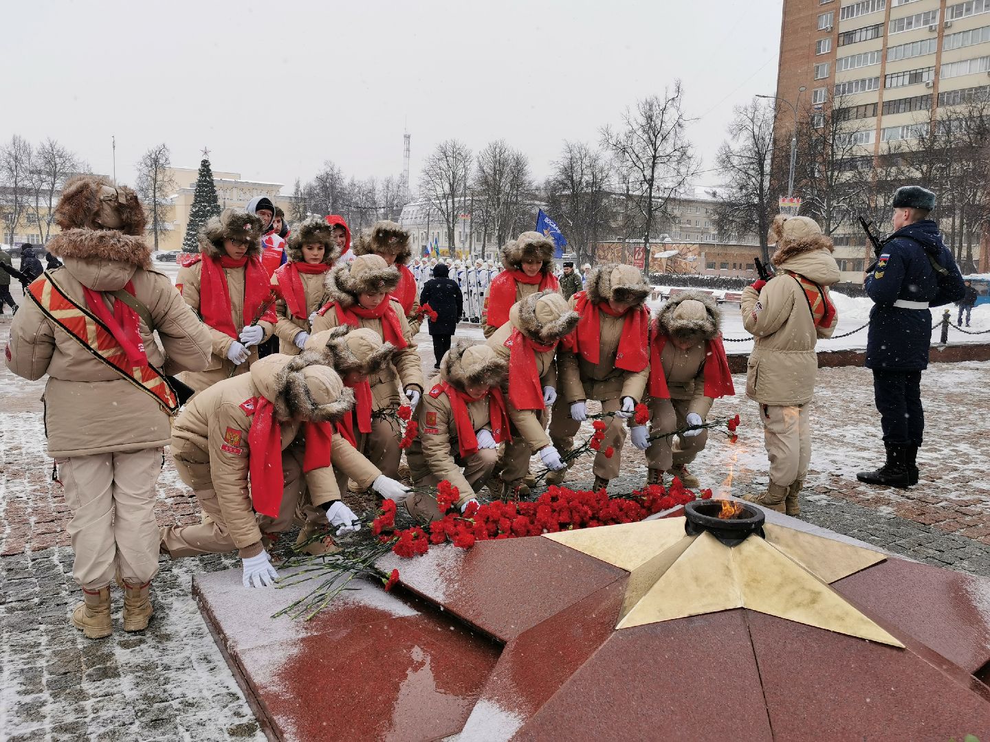 Подольск, возложения,