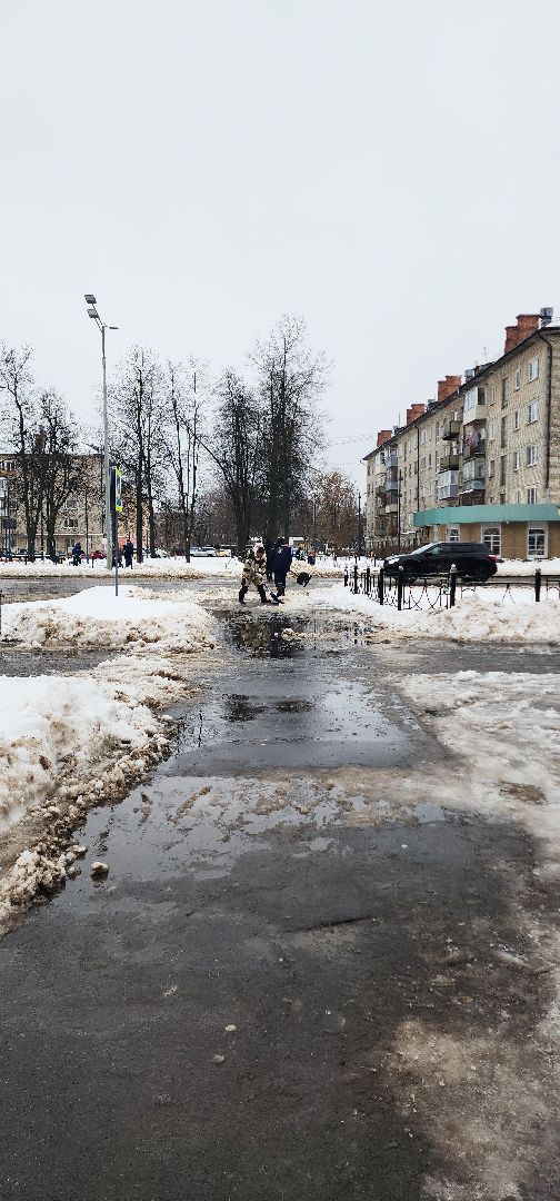 снегопад, Электросталь, зима, коммунальщики, жкх, дороги, уборка дворов, уборка дорог, уборка общественных территорий, уборка снега, оттепель,