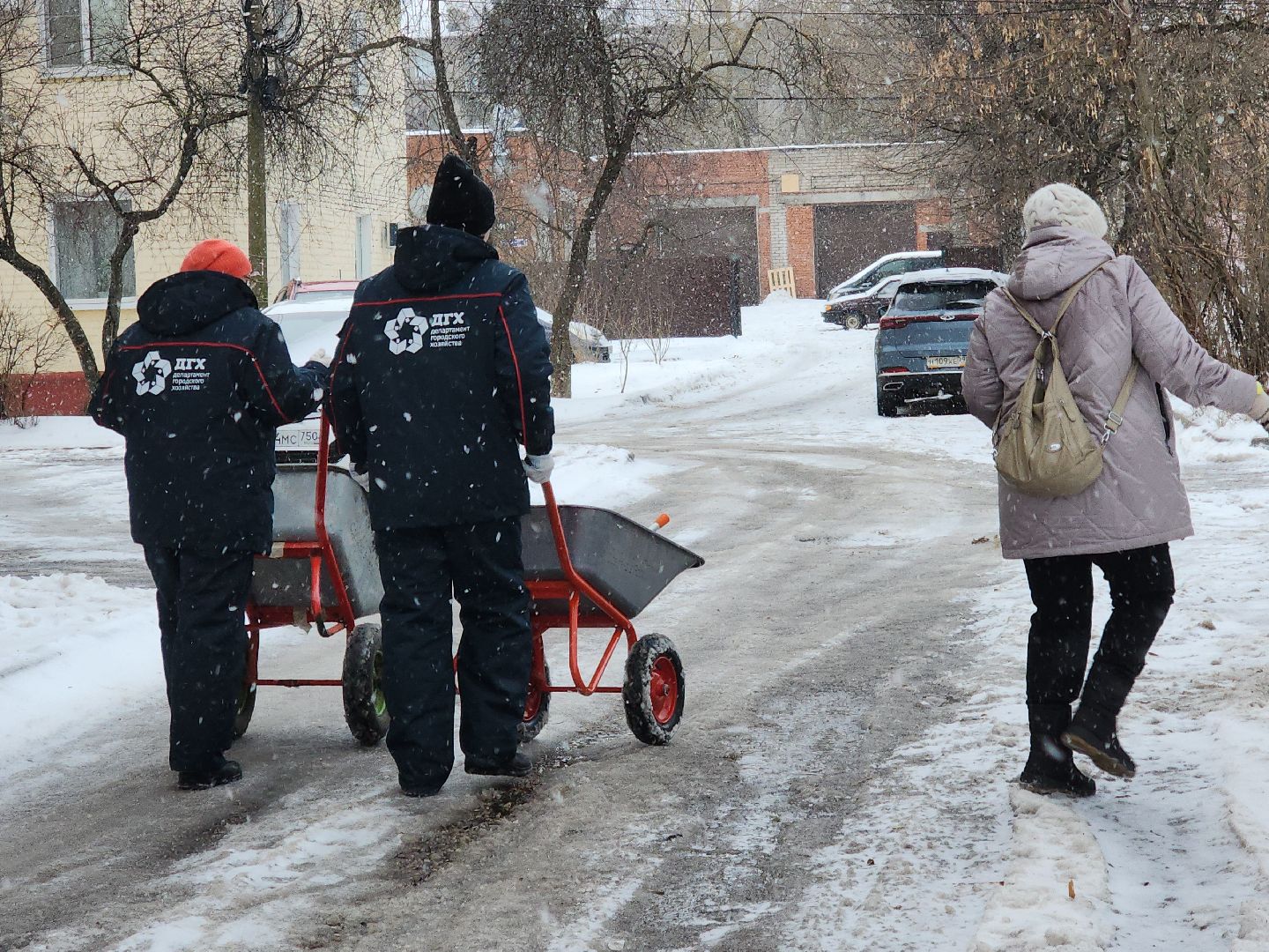 коломна, ЖКХ, зима, гололедица,