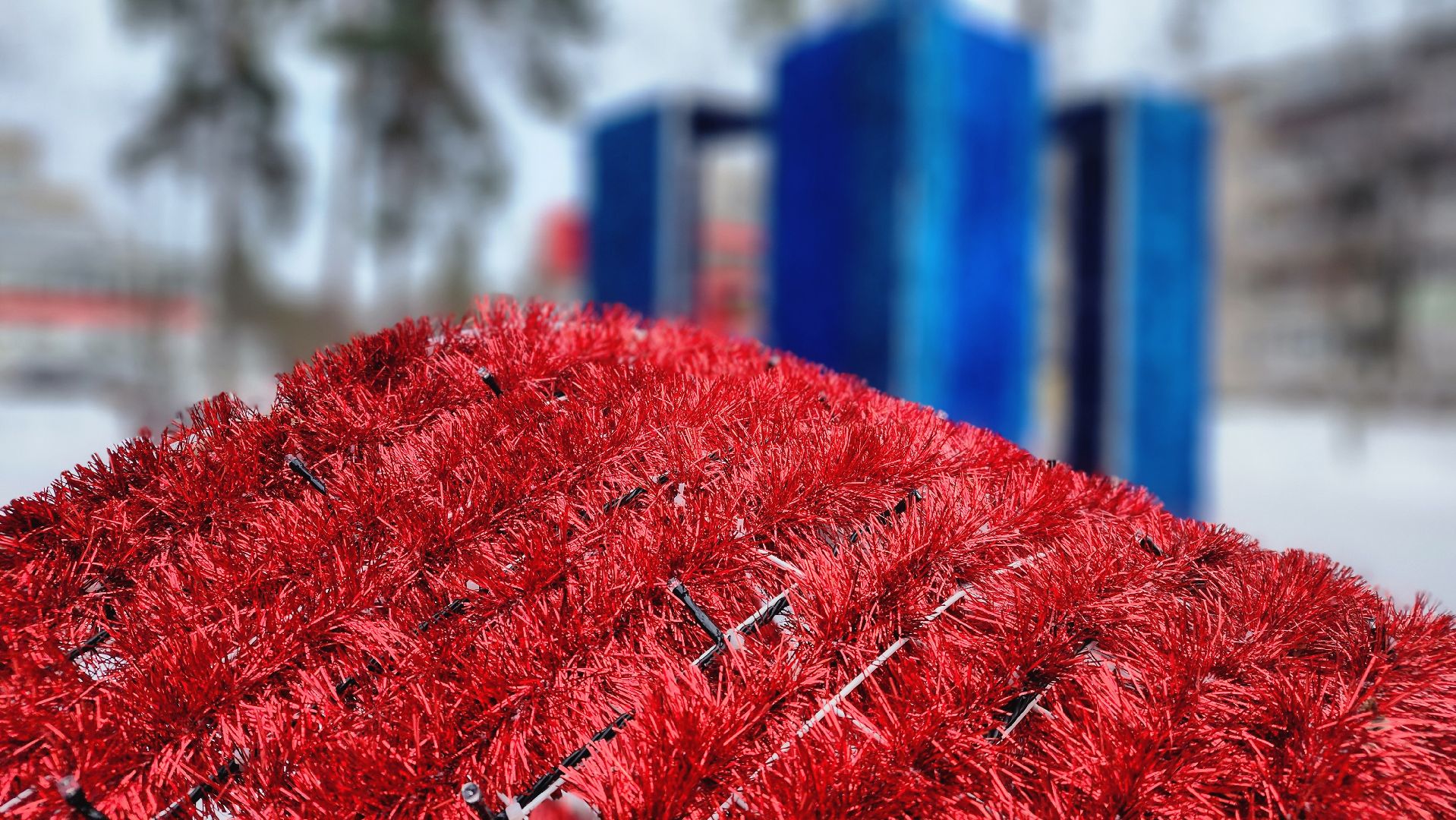 новый год, украшения, протвино, иллюминация, комбинат благоустройства,