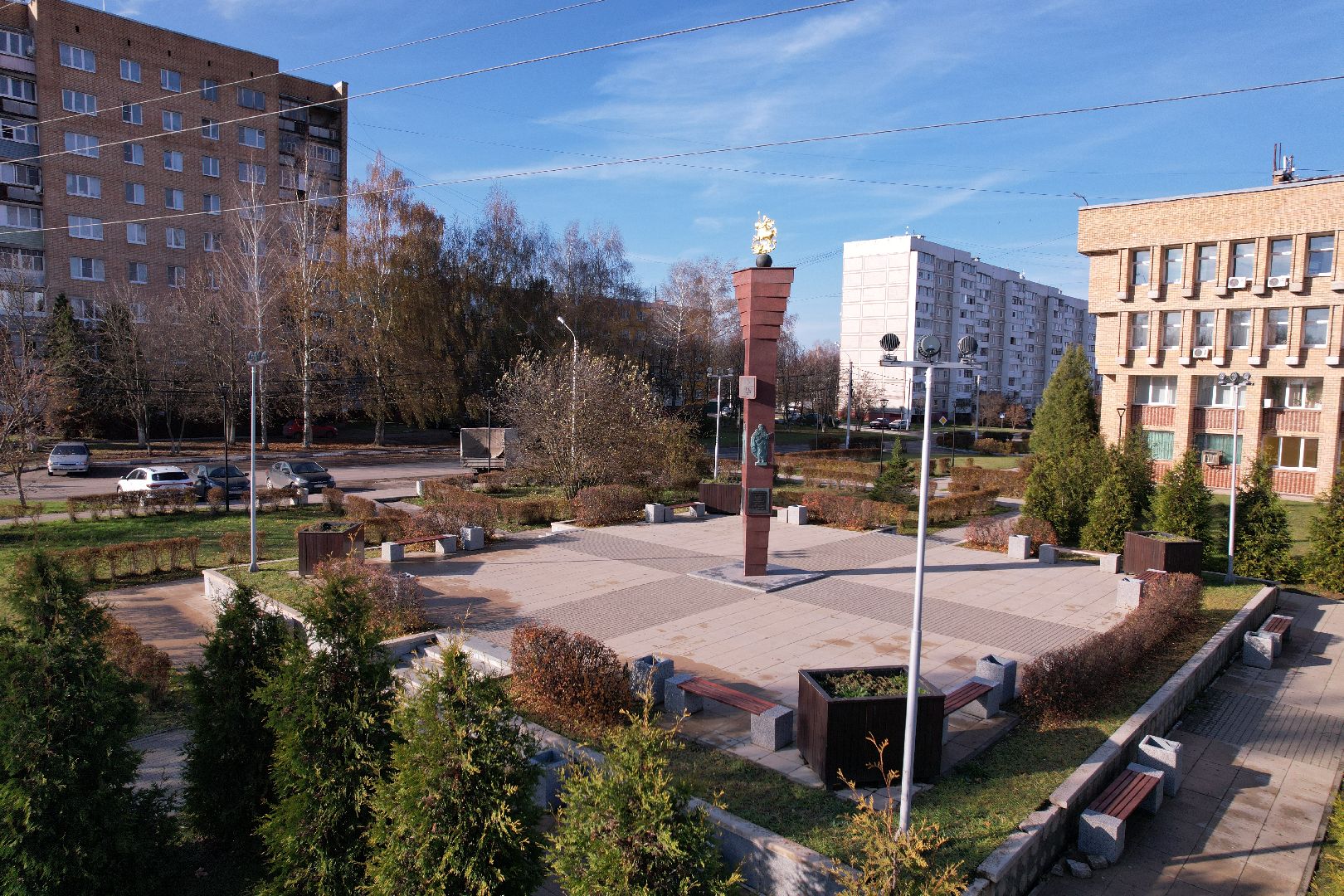 стела, кашира,видео с коптера,