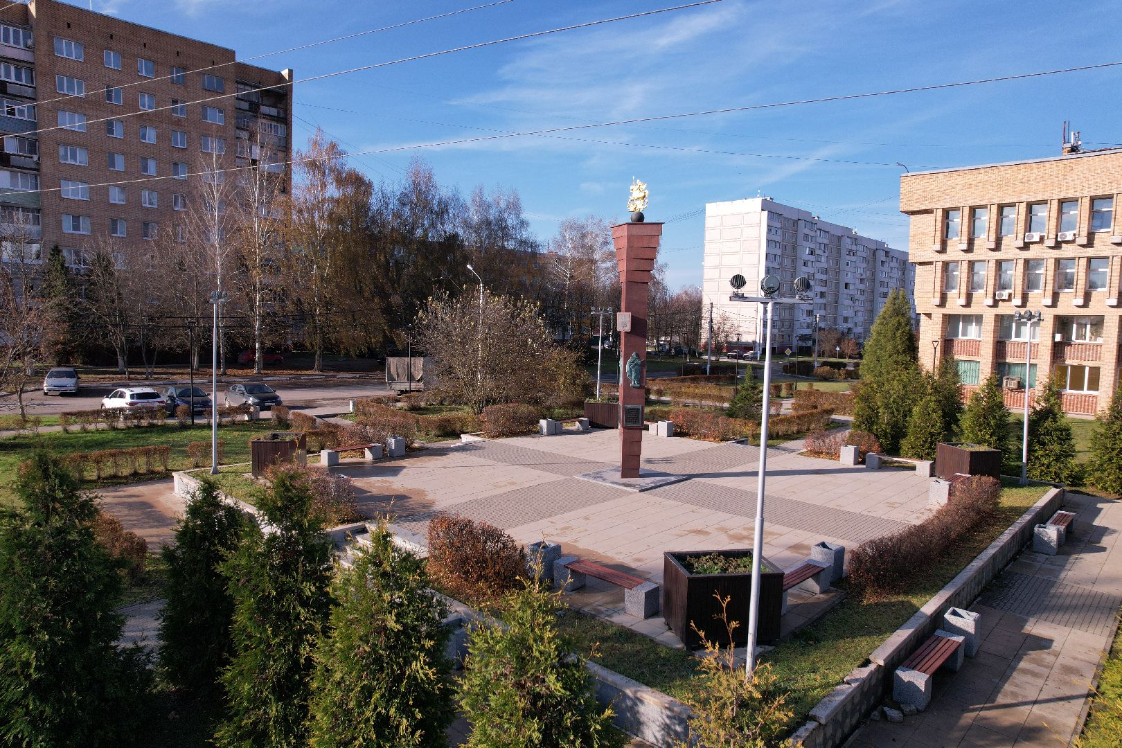 стела, кашира,видео с коптера,