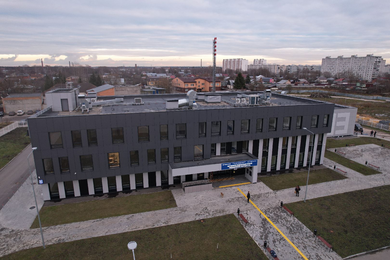 ногинск, скорая,видео с коптера,