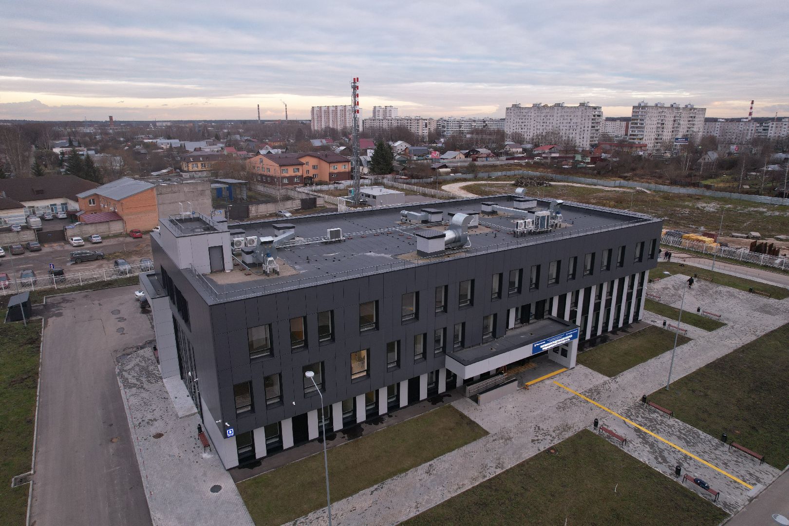 ногинск, скорая,видео с коптера,