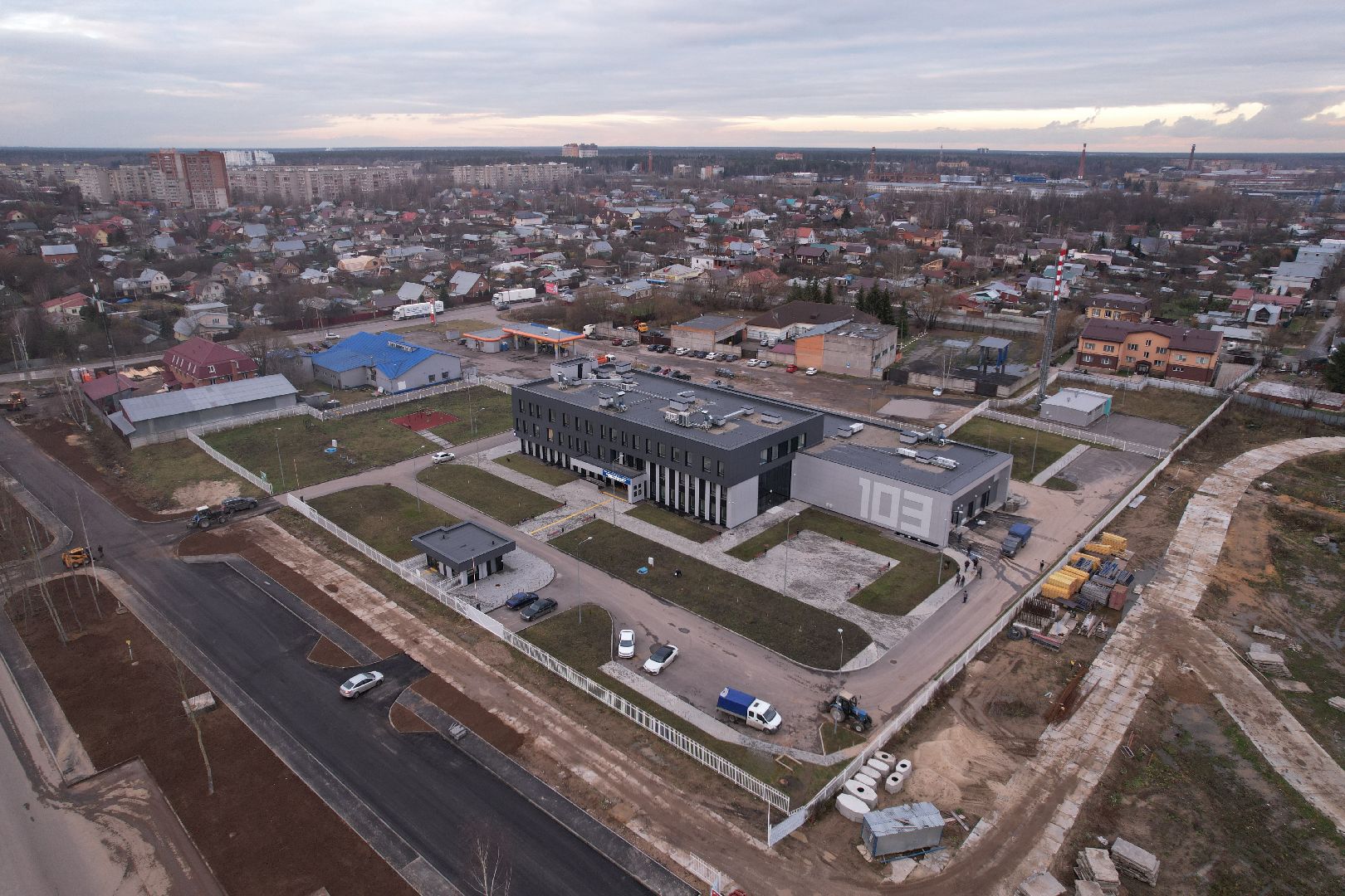 ногинск, скорая,видео с коптера,