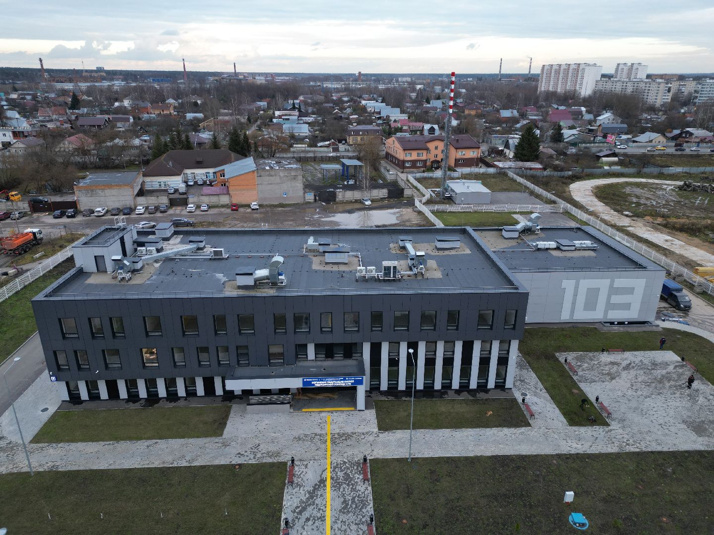 ногинск, скорая,видео с коптера,