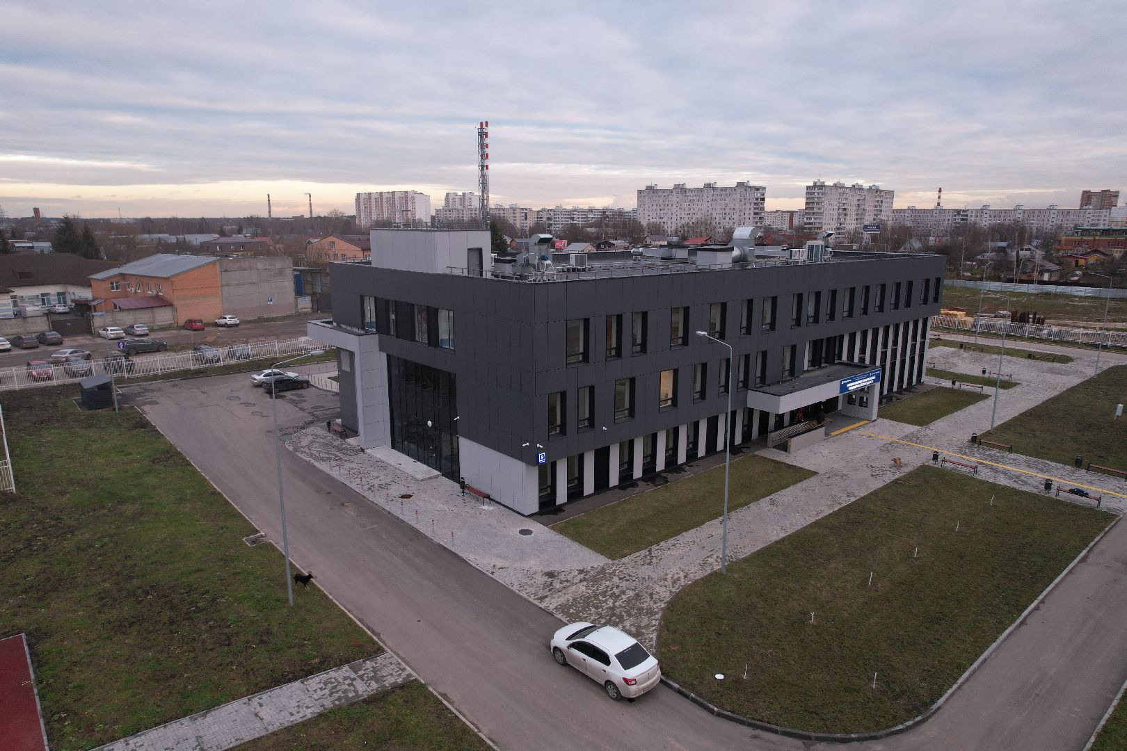 ногинск, скорая,видео с коптера,