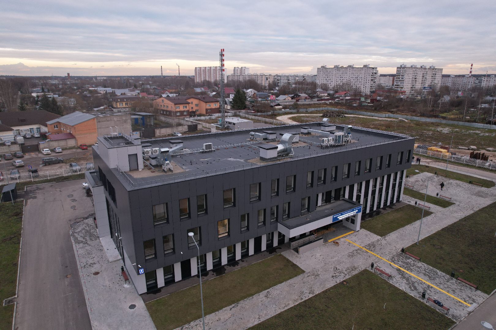 ногинск, скорая,видео с коптера,