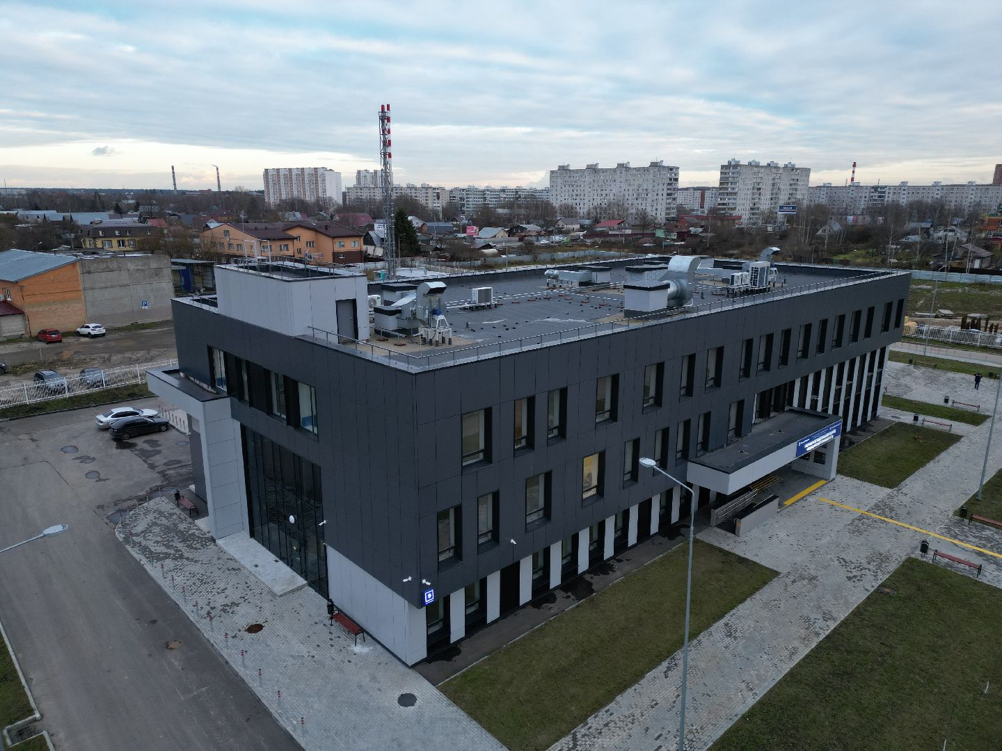 ногинск, скорая,видео с коптера,