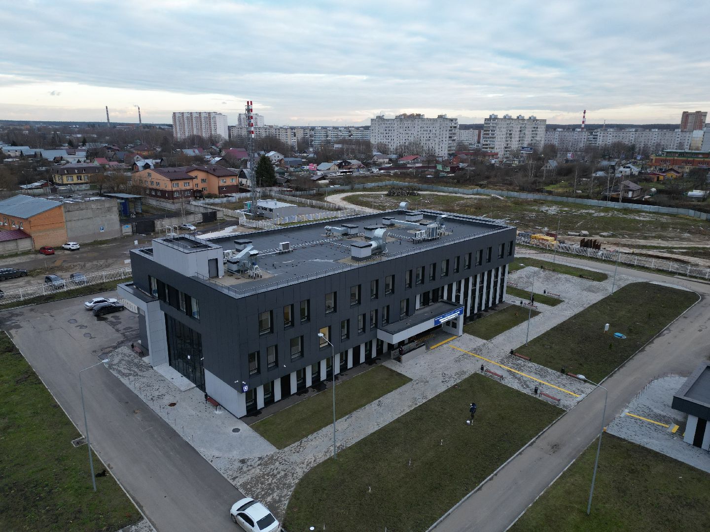 ногинск, скорая,видео с коптера,