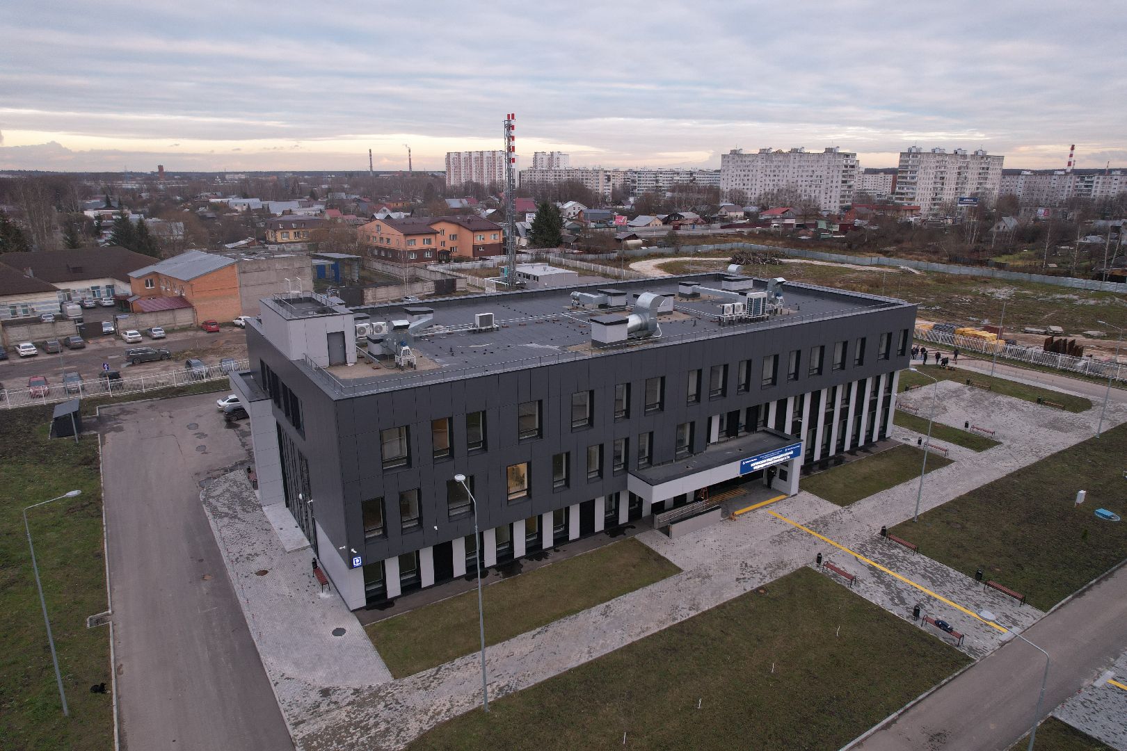 ногинск, скорая,видео с коптера,