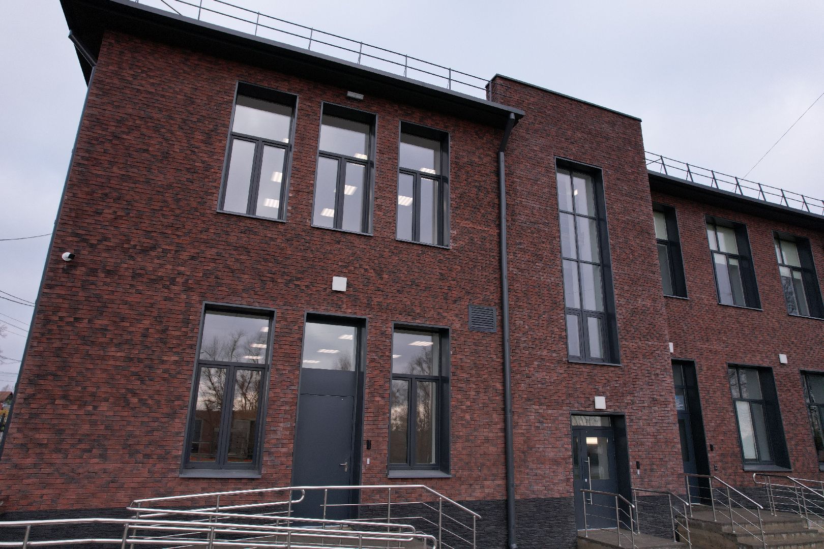 школа, озеры,видео с коптера,