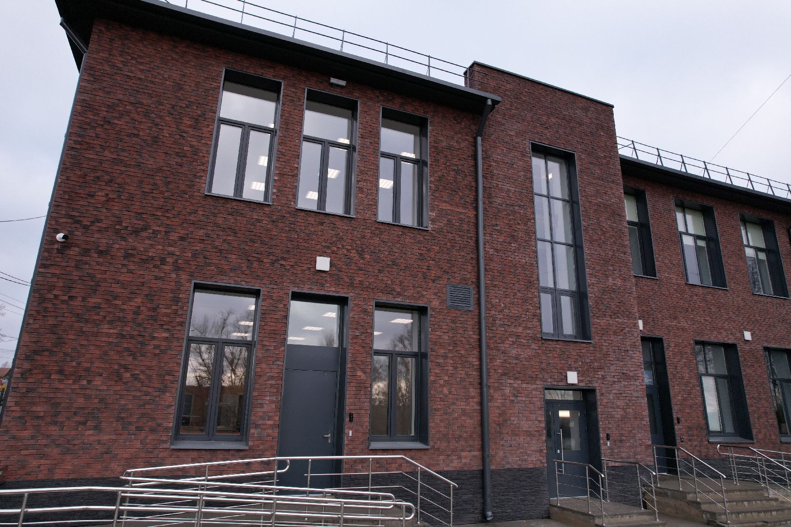 школа, озеры,видео с коптера,