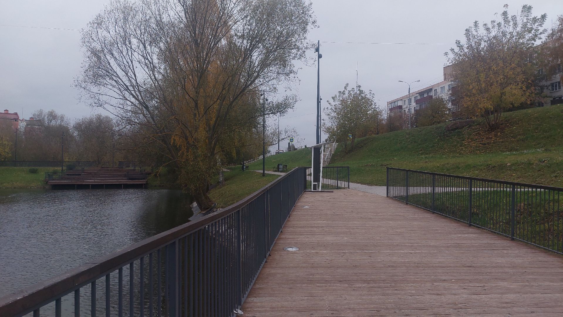 чехов, пруды,видео с коптера,