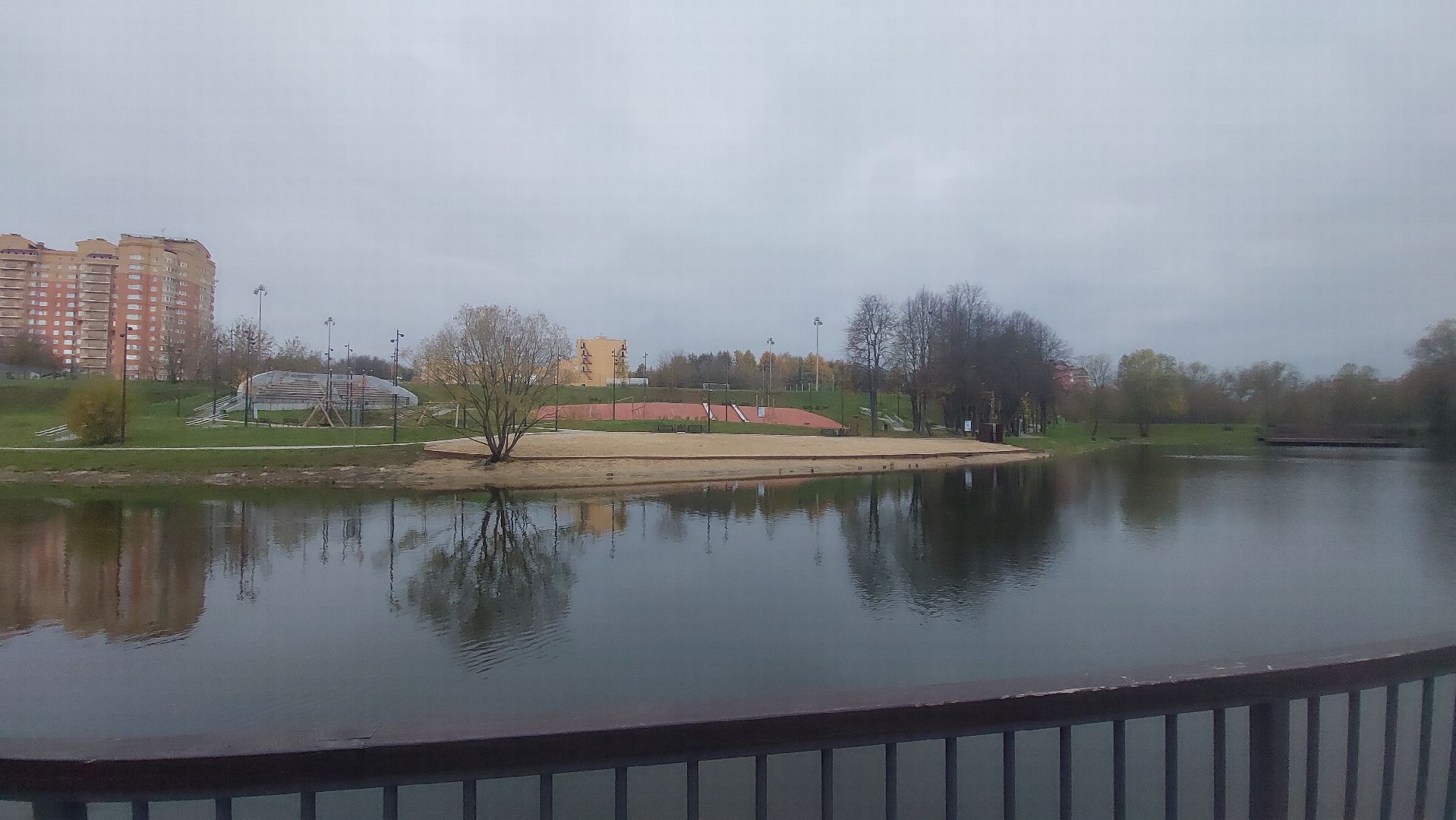 чехов, пруды,видео с коптера,