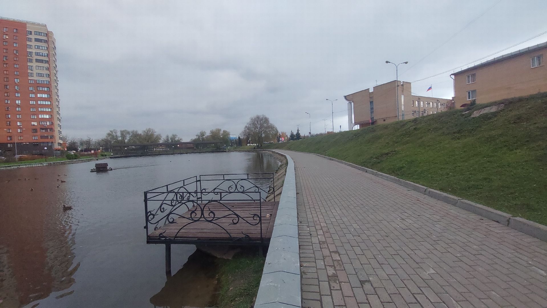 чехов, пруды,видео с коптера,