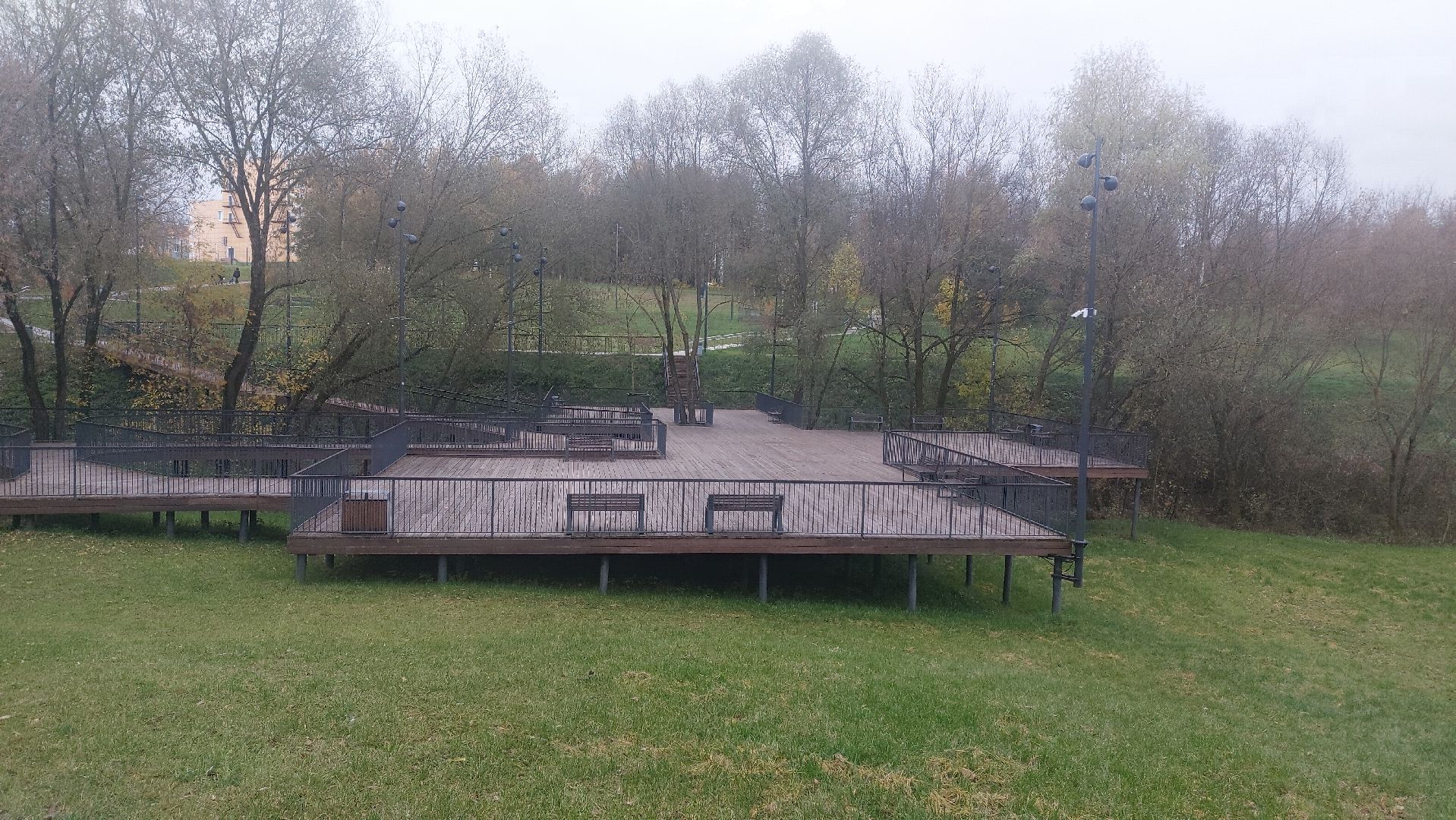 чехов, пруды,видео с коптера,