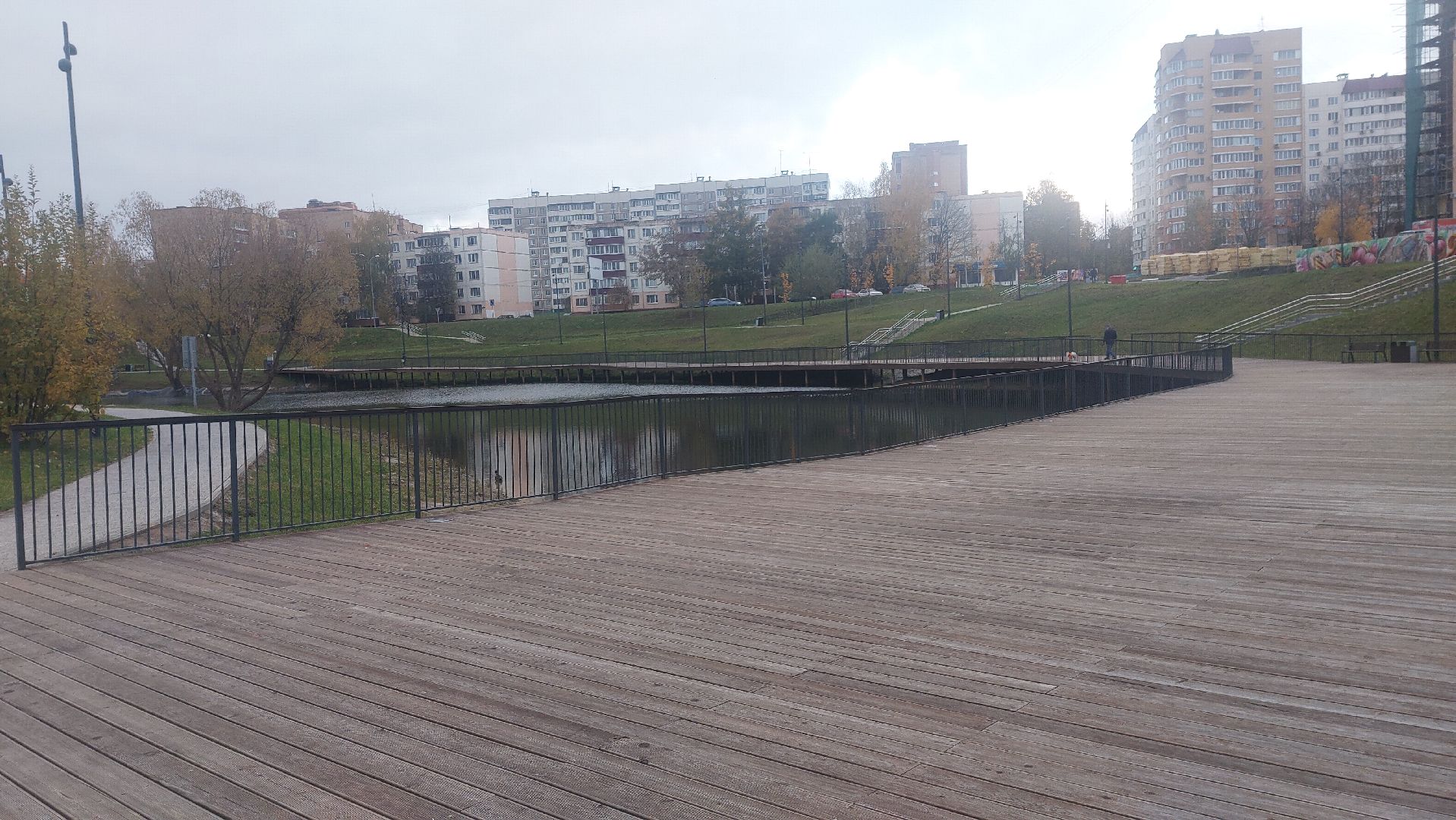 чехов, пруды,видео с коптера,