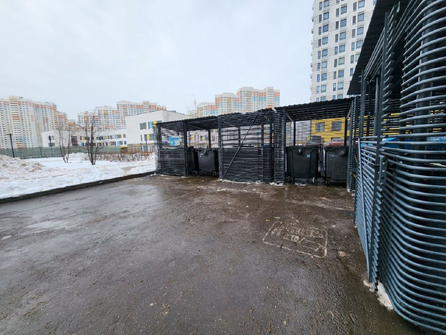 мытищи, улица Мира, контейнерная площадка, жкх, вывоз мусора,