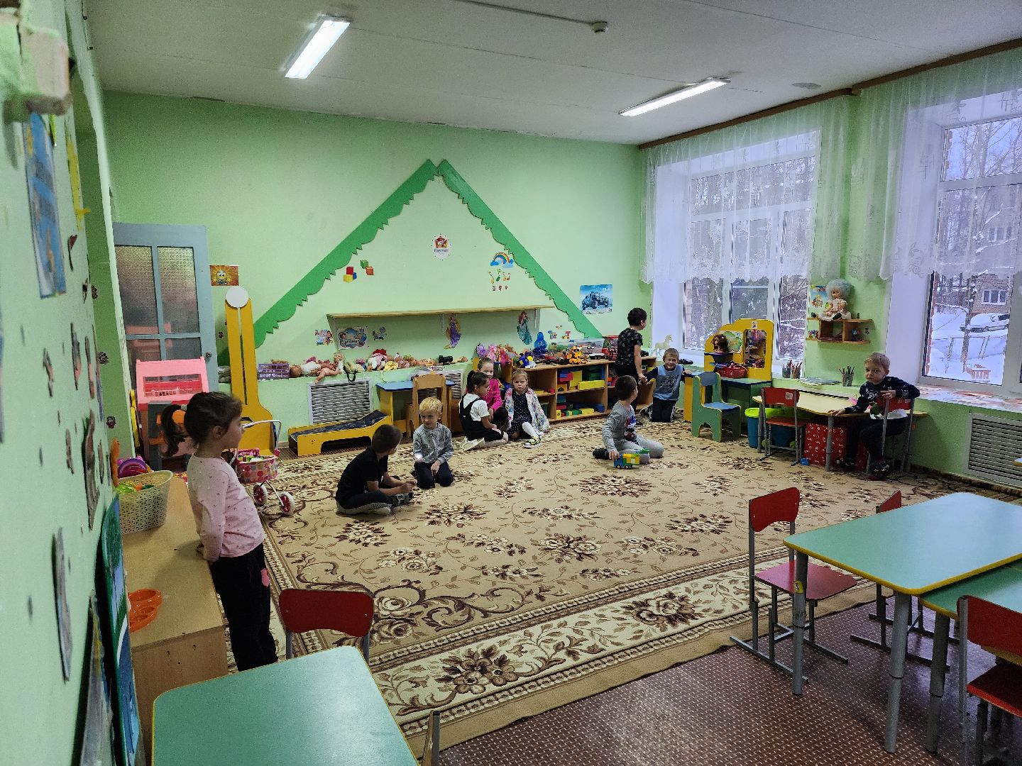 капитальный ремонт, детские сады, Ремонт, губернатор воробьев, московская область, подмосковье, руза, рузский городской округ,