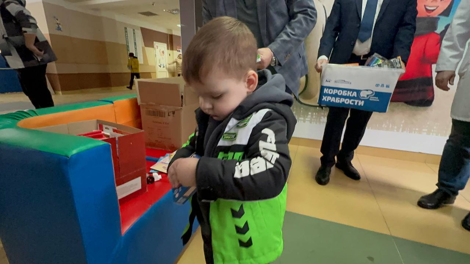 коробка храбрости, Наро-Фоминская поликлиникаподарки, медицина, врачи, Единая Россия,