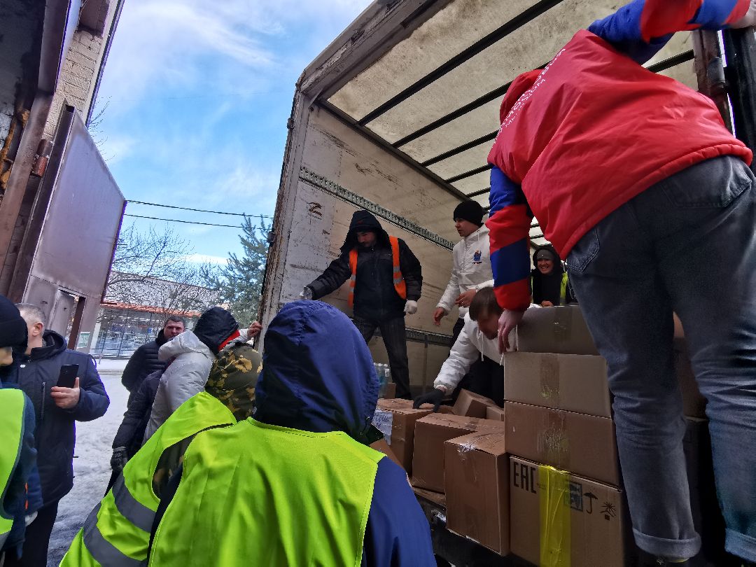 Подольск, сво, гумпомощь