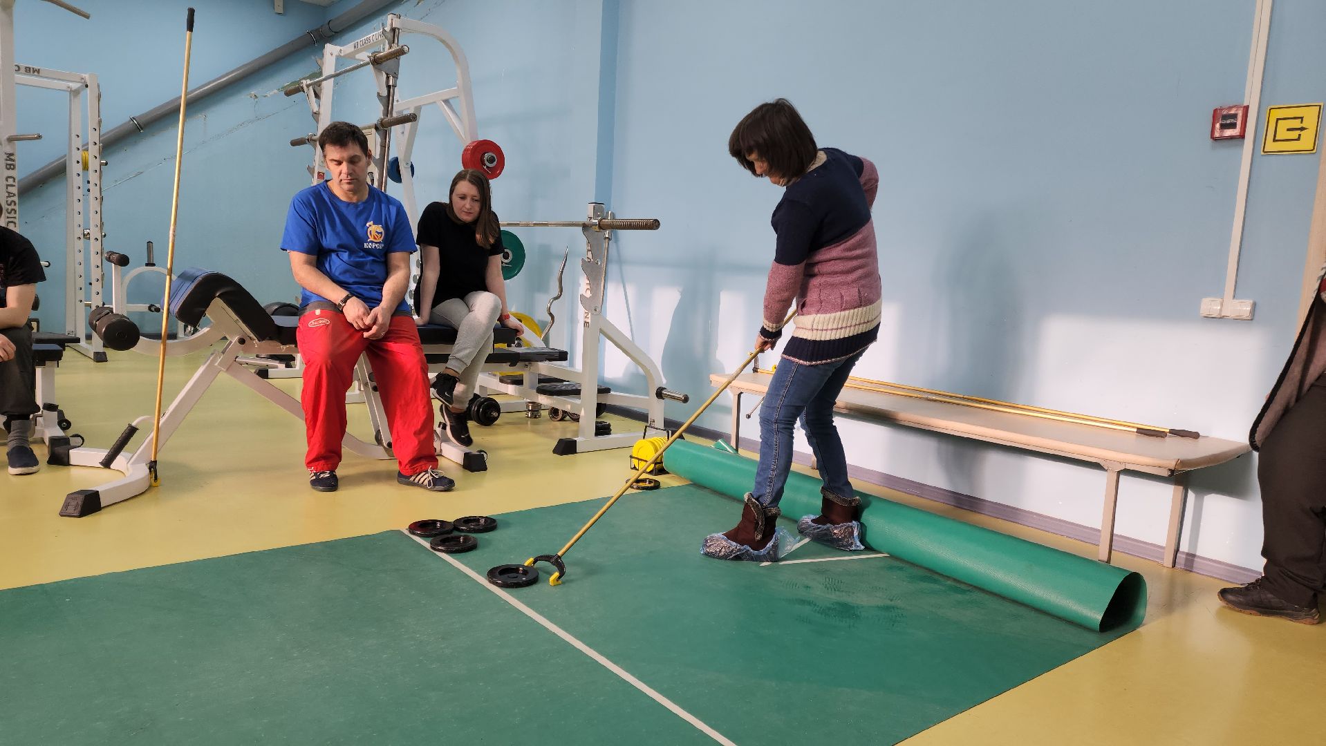 Подольск, лица с ОВЗ, шаффлборд, спорт,