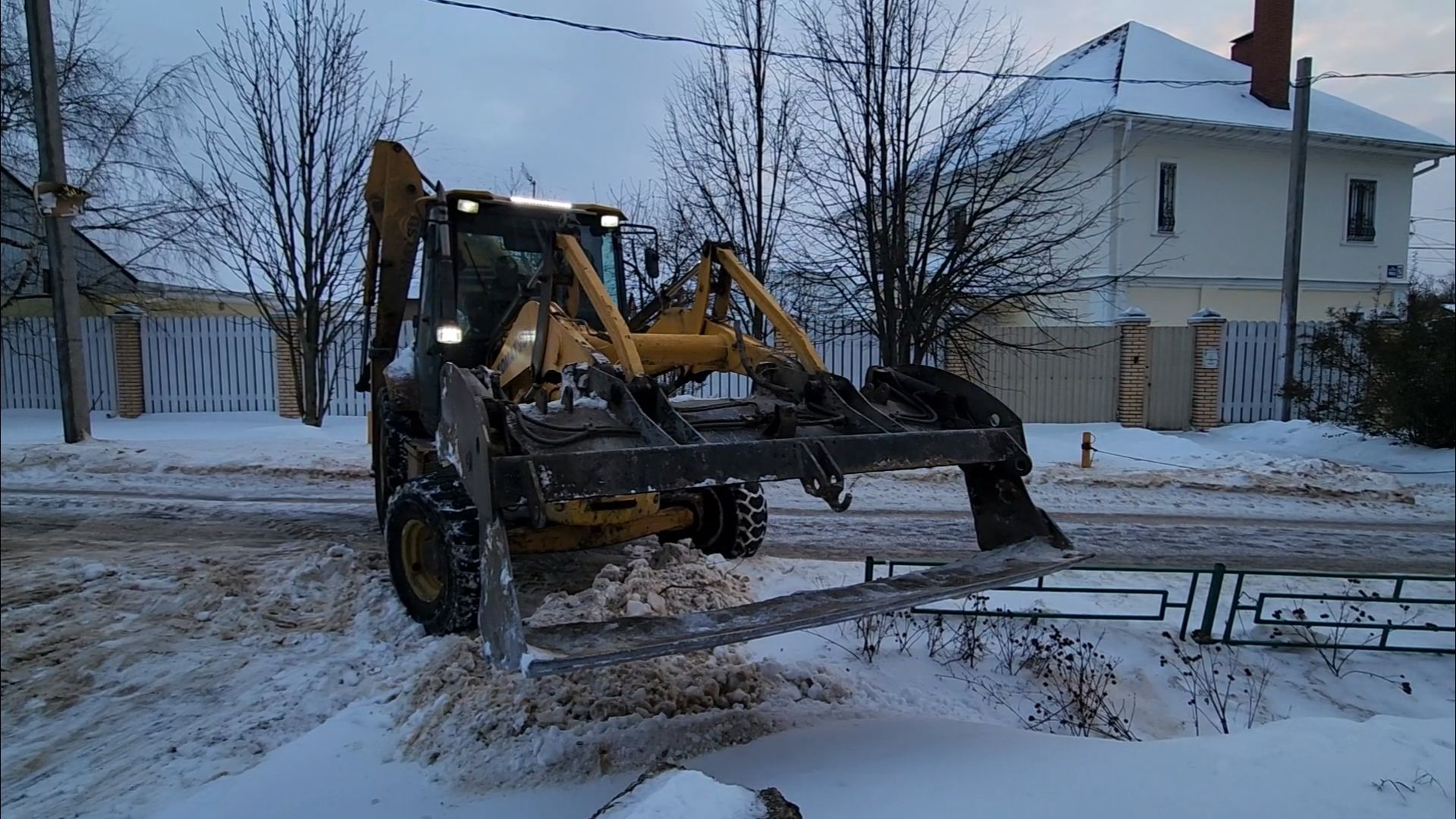 подольск, снег, уборка,