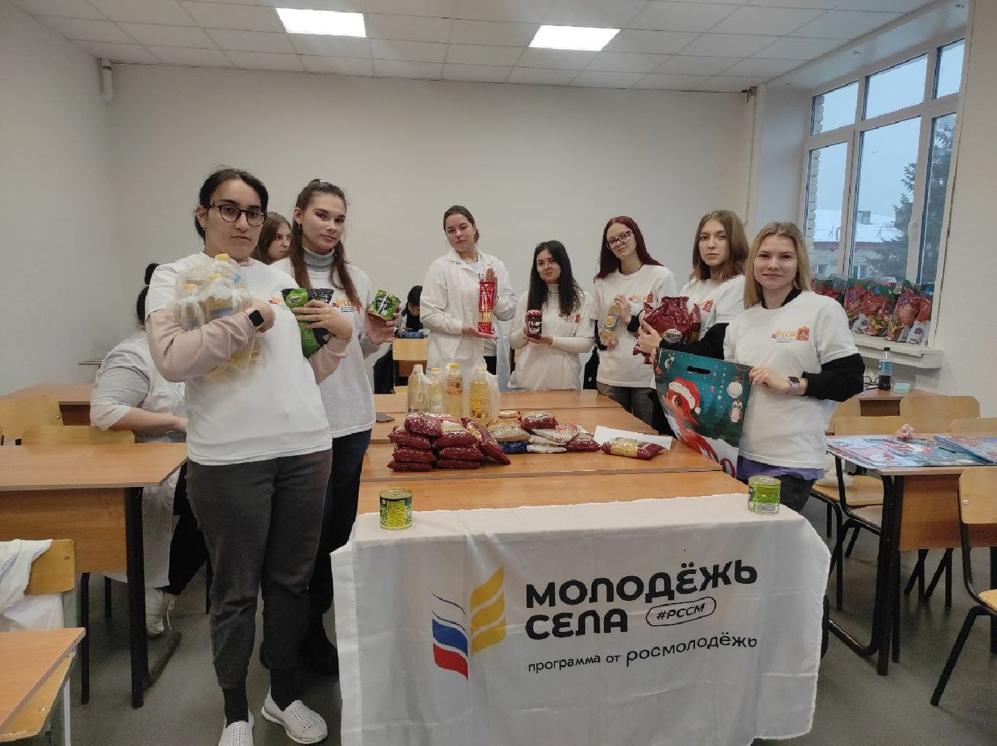 Коломна, волонтеры, Российский союз сельской молодежи, молодежь села, помощь людям,