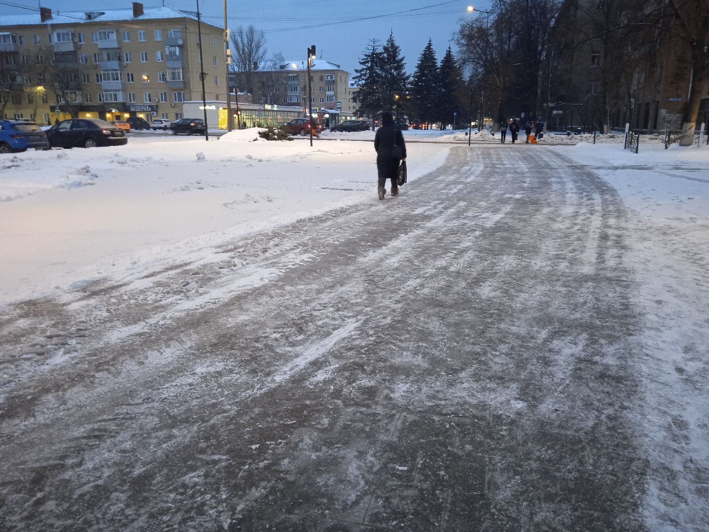 снегопад, уборка, Никитин, Воробьев, МБУ Городское хозяйство,
