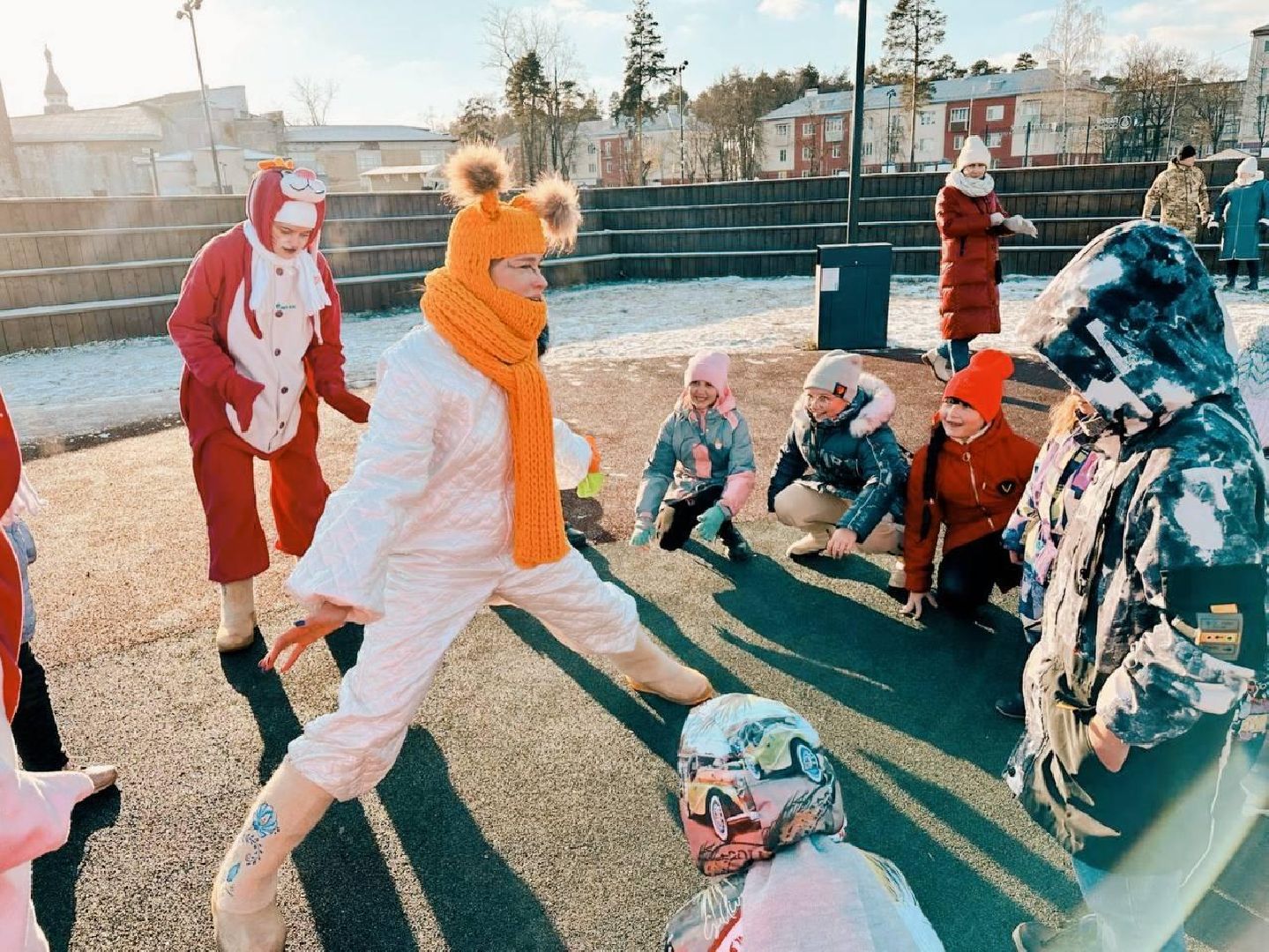 зима в подмосковье, парки подмосковья,