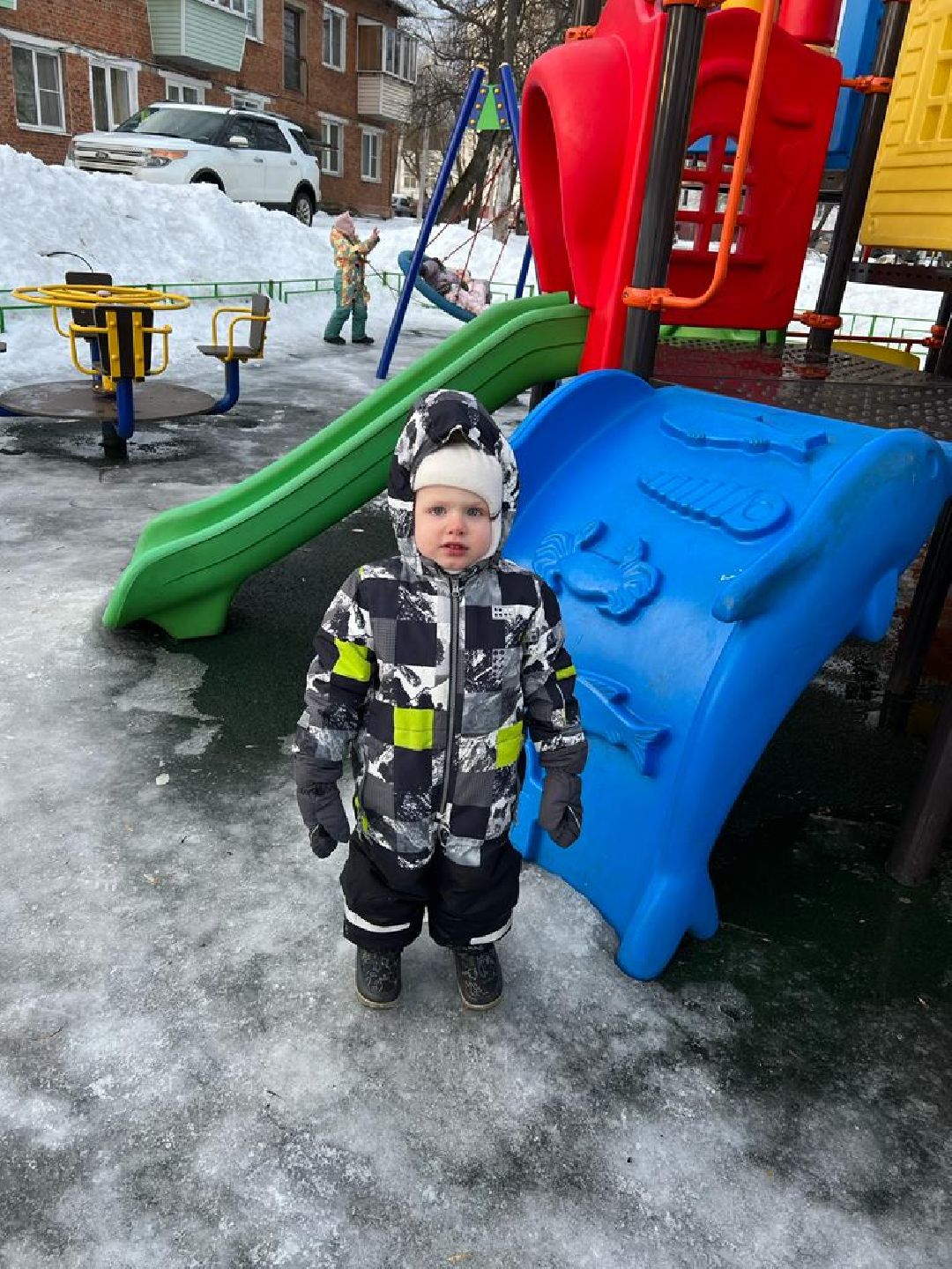 Детская площадка, село, Чехов