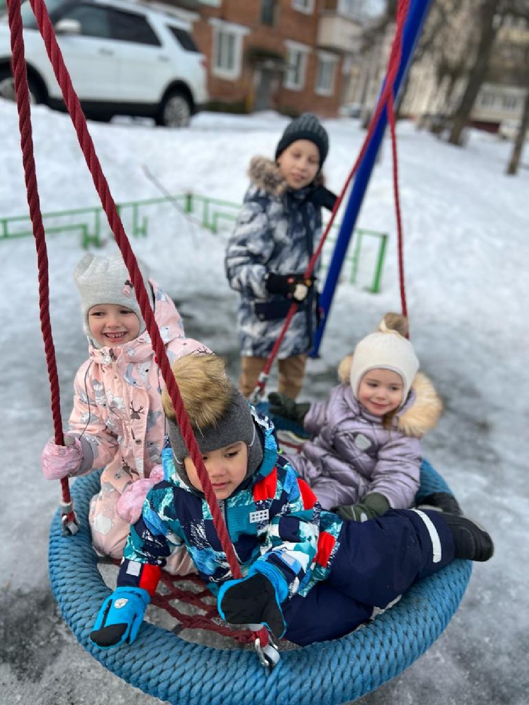 Детская площадка, село, Чехов