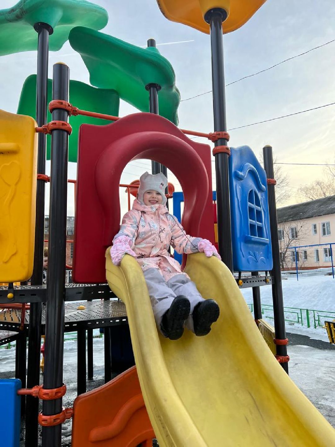 Детская площадка, село, Чехов