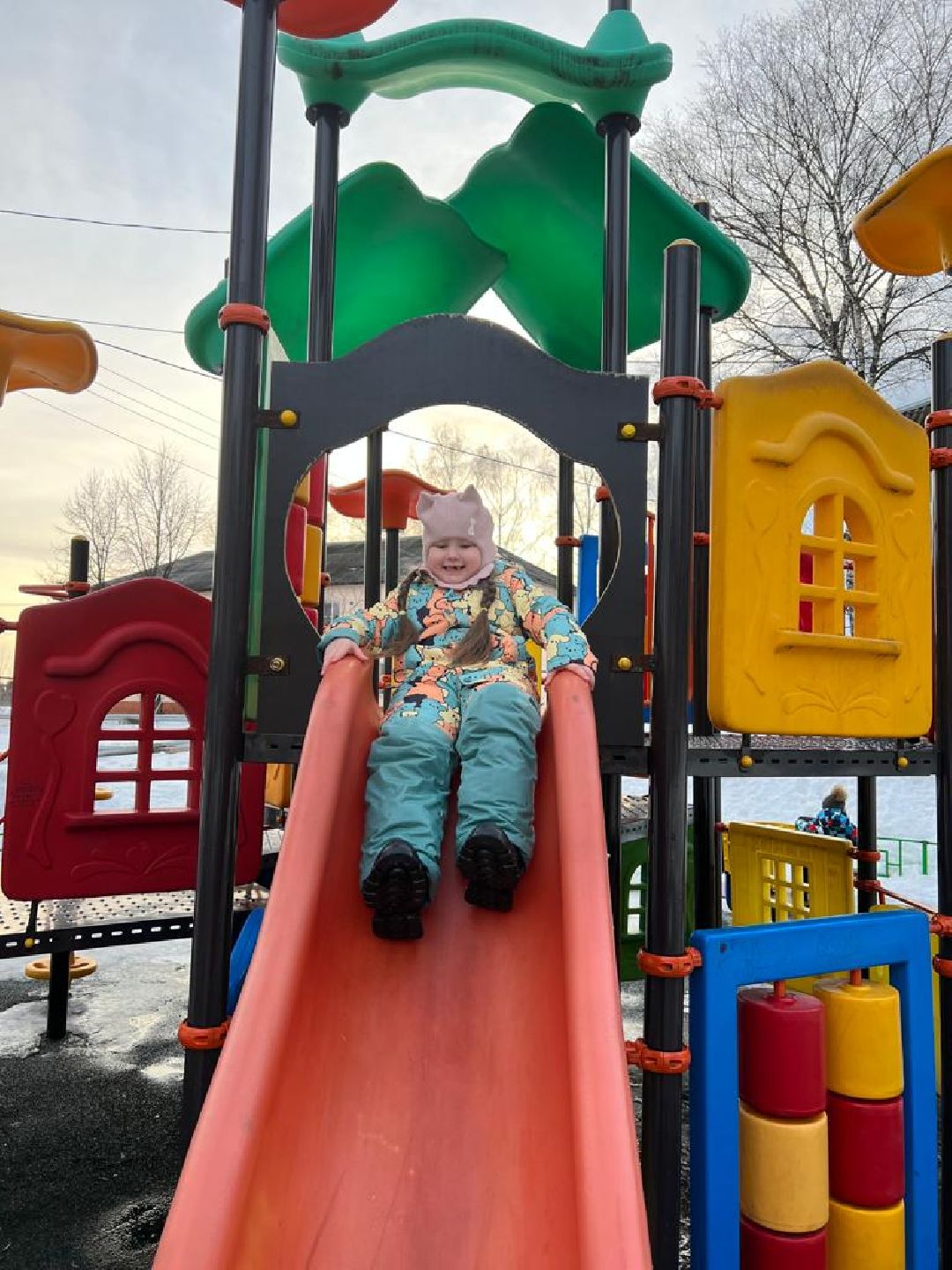 Детская площадка, село, Чехов