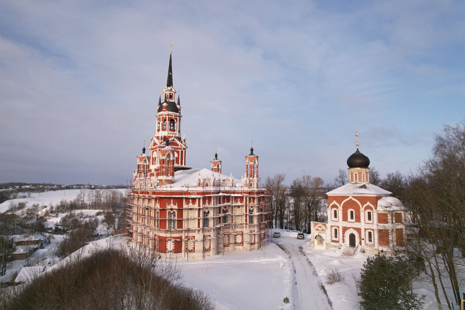 видео с коптера,