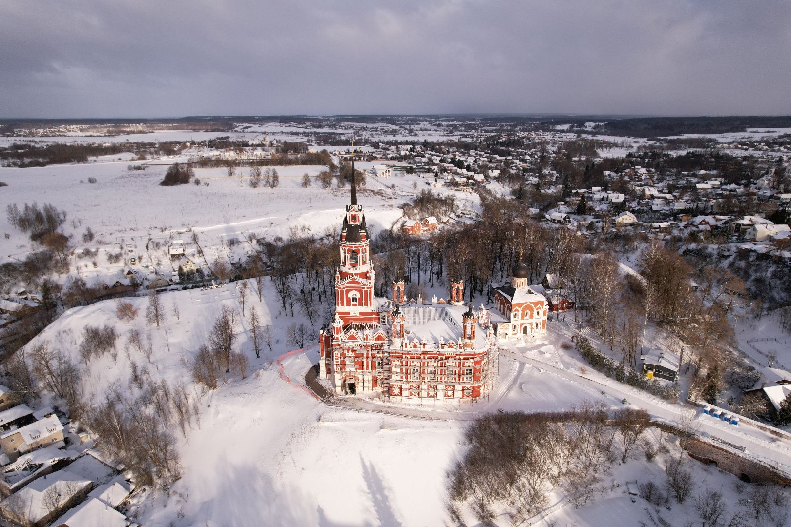 видео с коптера,