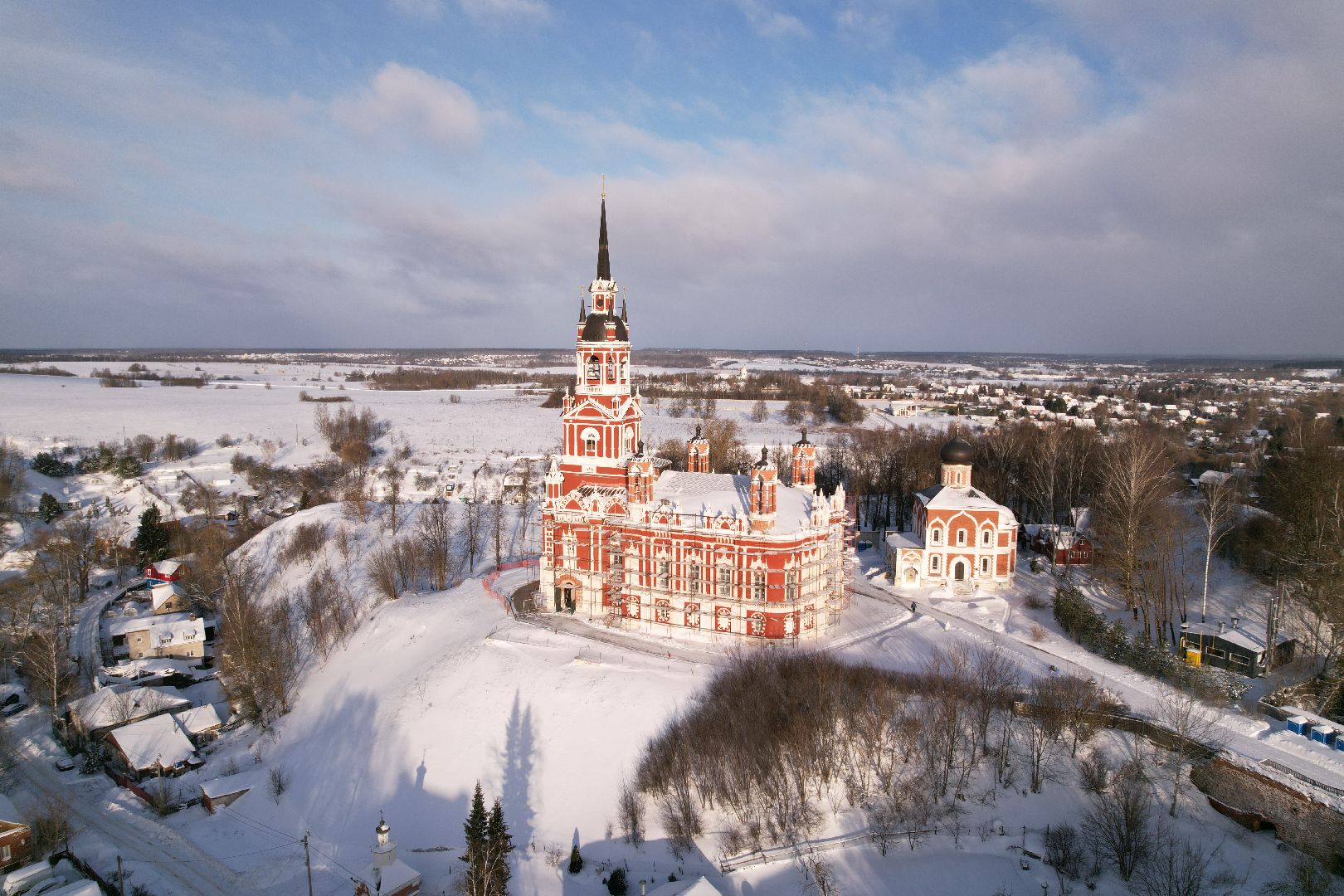 видео с коптера,