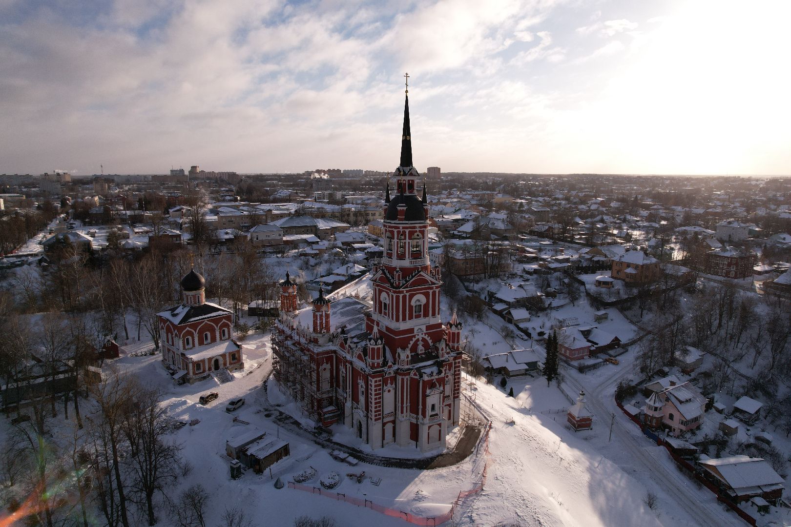 видео с коптера,