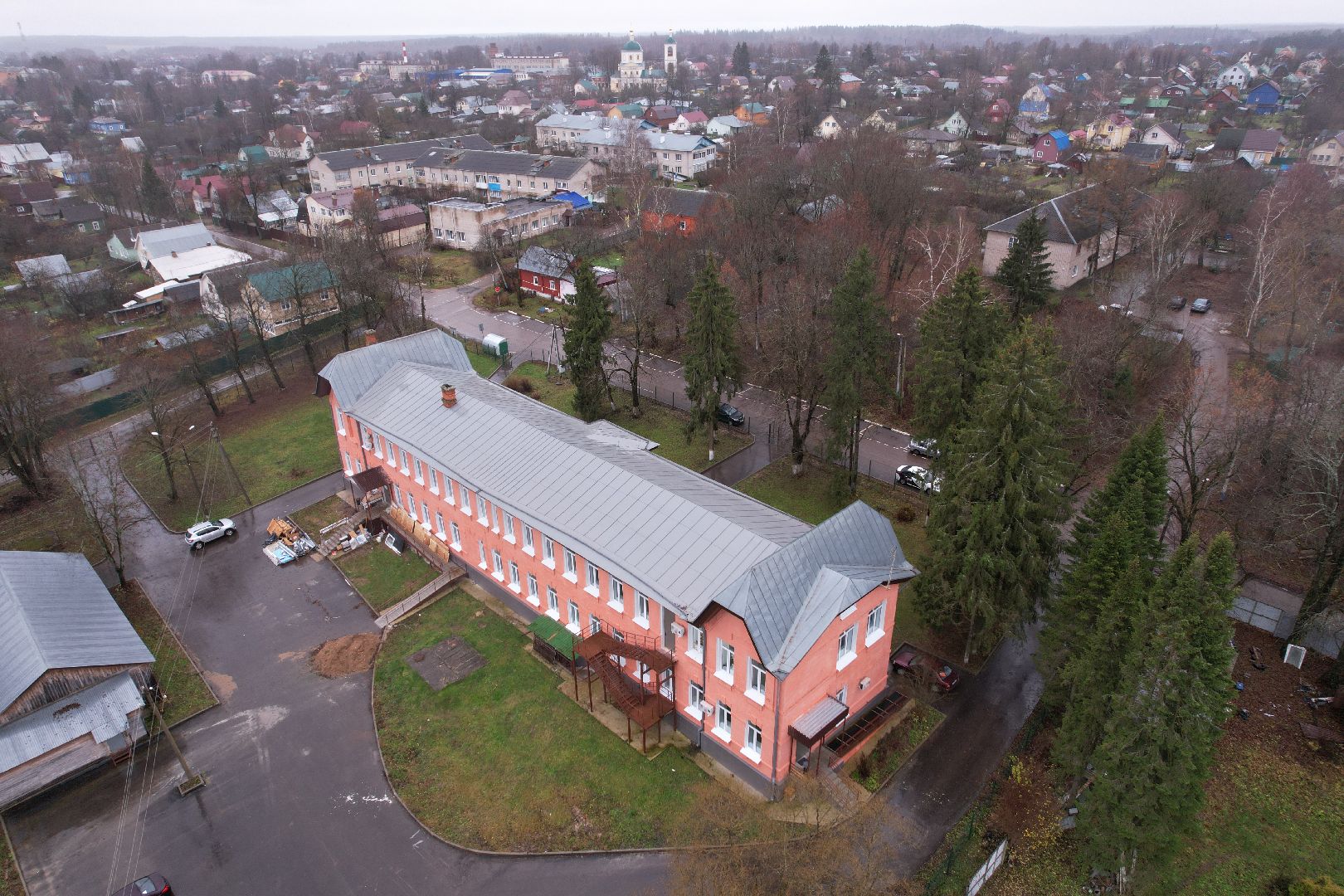 верея, медицина,видео с коптера,