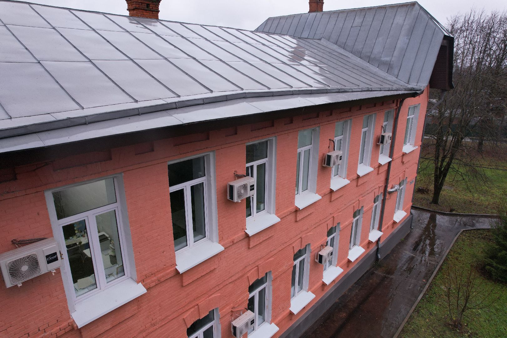 верея, медицина,видео с коптера,