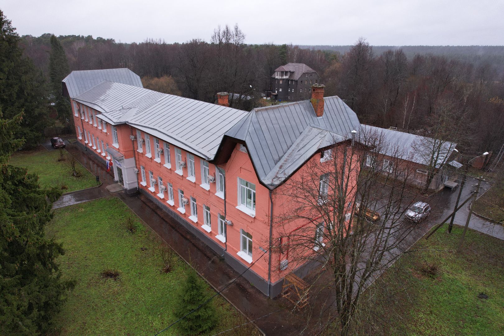 верея, медицина,видео с коптера,