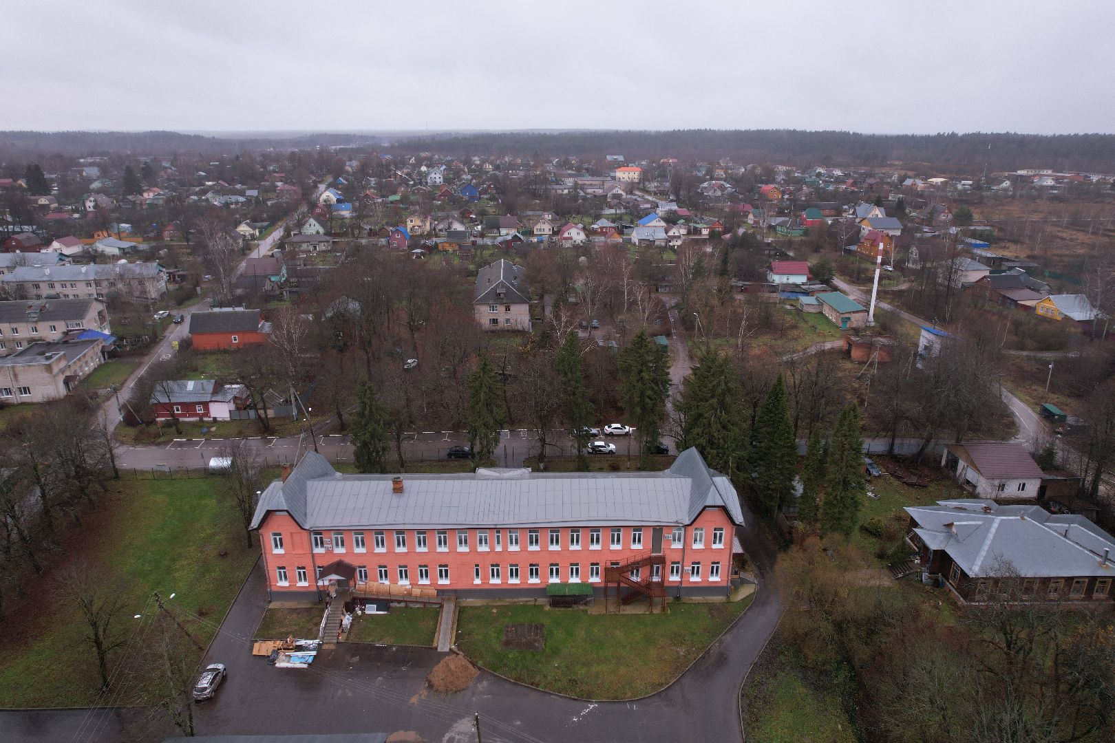 верея, медицина,видео с коптера,