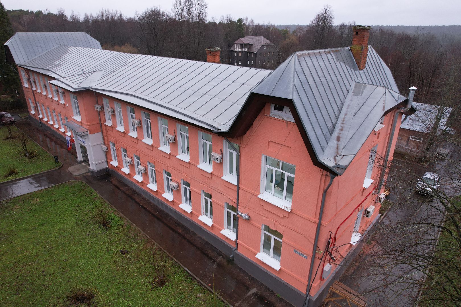 верея, медицина,видео с коптера,