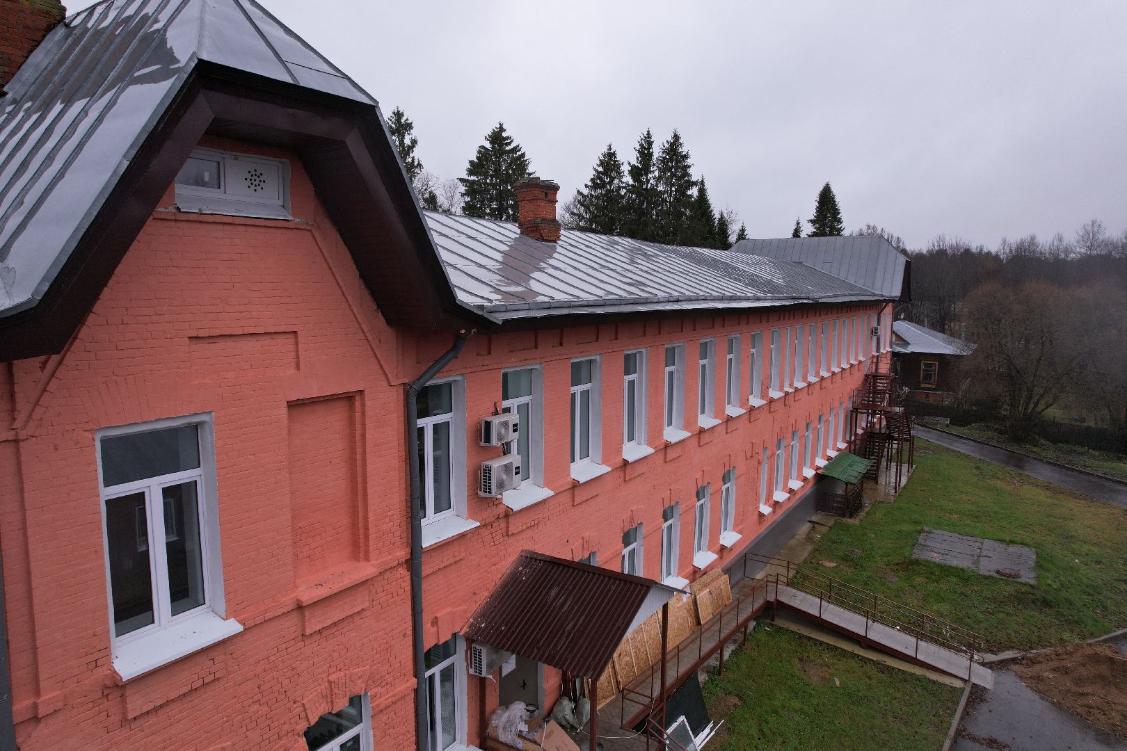 верея, медицина,видео с коптера,