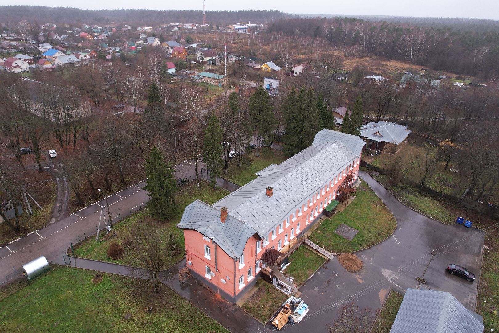 верея, медицина,видео с коптера,