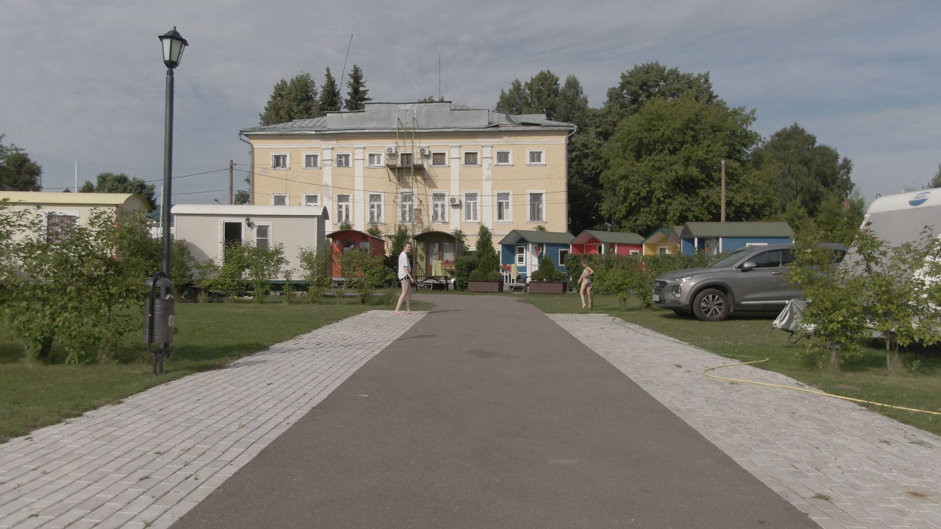 кемпинг, коломна, туризм,видео с коптера,