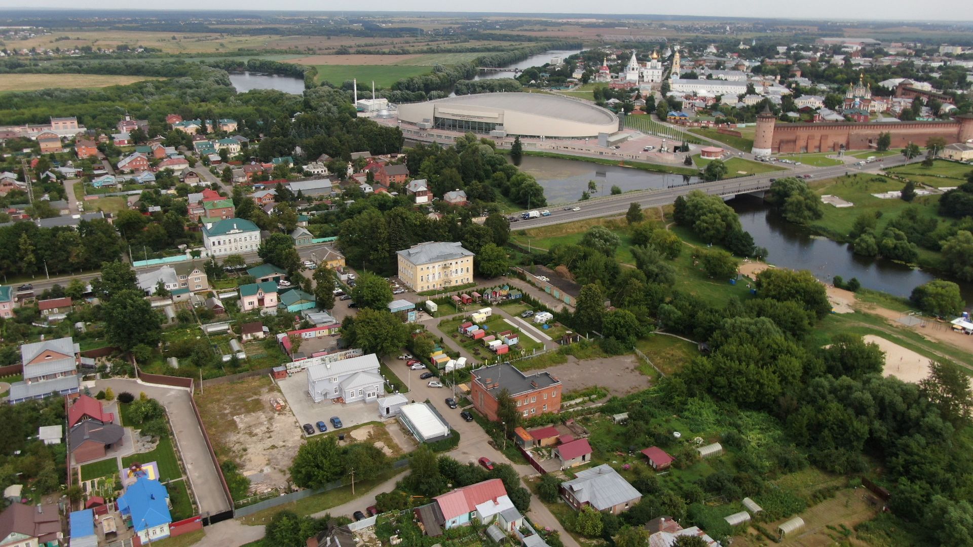 кемпинг, коломна, туризм,видео с коптера,